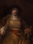 REMBRANDT Harmenszoon van Rijn, Self-portrait (mk08)